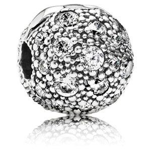 Pandora Clear Cosmic Stars Clip Charm